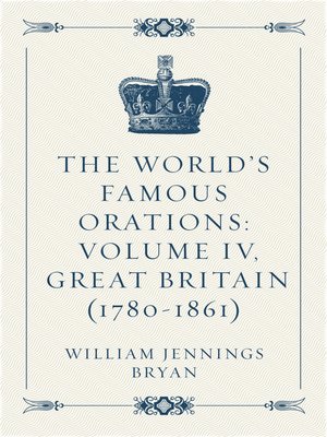 cover image of The World's Famous Orations